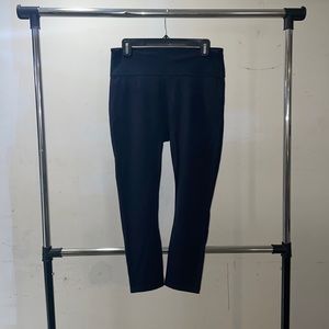 Fabletics 3/4 Length Black Leggings